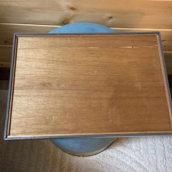 Vintage wooden tea/treat tray - Picture 3 of 6